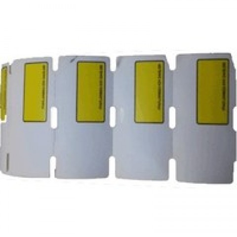 38X80 SARI PENCERELİ KDV Lİ RAF ETİKETİ 500'LÜ