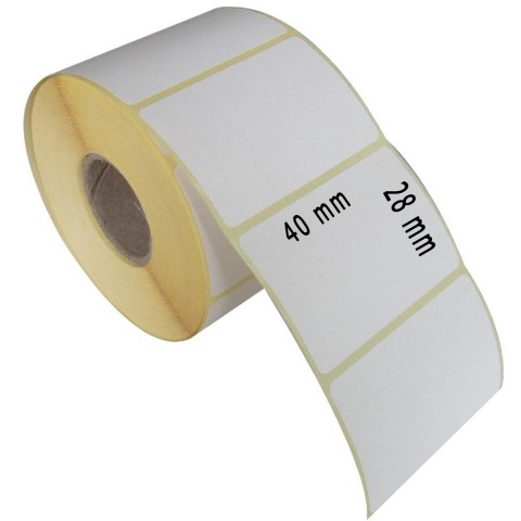 40X28 1000'Lİ LAMİNE BARKOD ETİKETİ