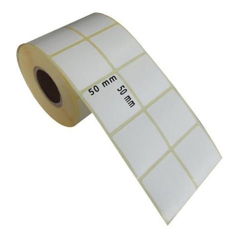 50X50 YANYANA 2'Lİ 2000'Lİ TERMAL BARKOD ETİKETİ