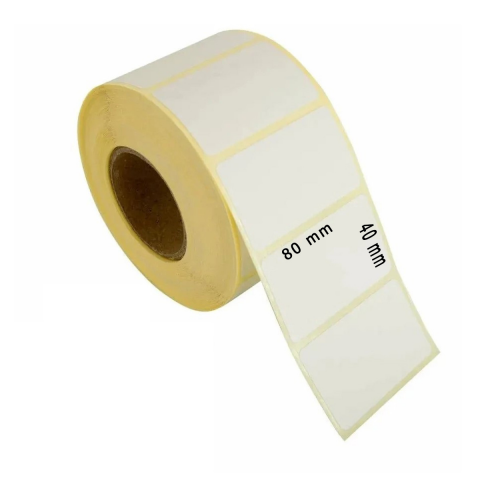 80X40 1000'Lİ KUŞE BARKOD ETİKETİ