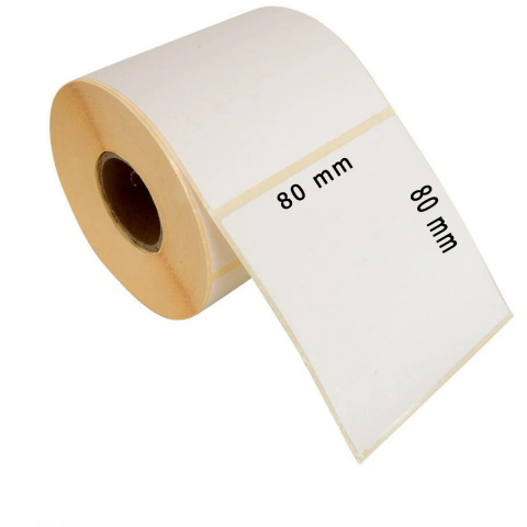 80X80 500'LÜ TERMAL BARKOD ETİKETİ