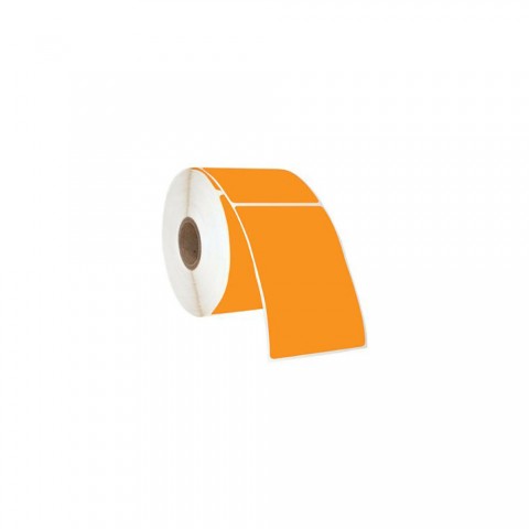 30X50 1000'Lİ TURUNCU TERMAL BARKOD ETİKETİ