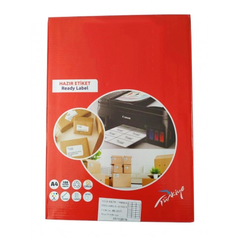 210X297 LAZER ETİKETİ