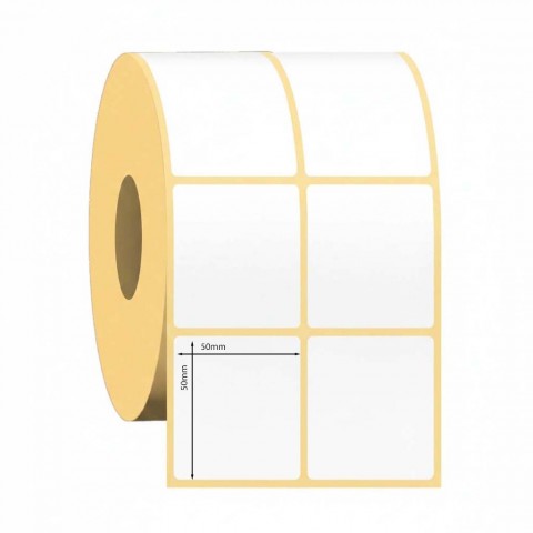 50X50 YANYANA 2'Lİ 2000'Lİ TERMAL BARKOD ETİKETİ