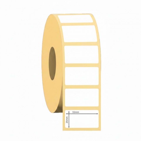 55X25 3500'LÜ TERMAL BARKOD ETİKETİ